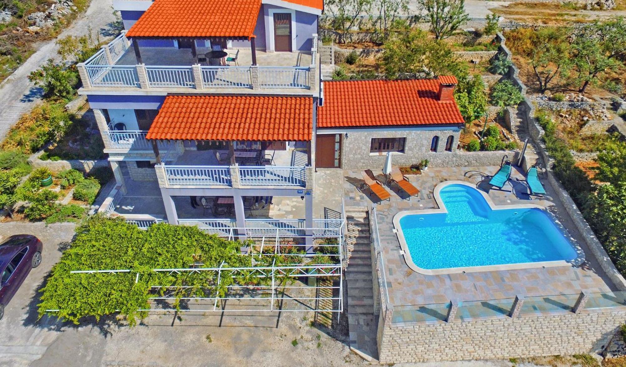 Seaside Villa Near Trogir - Poljica Marina Exterior photo